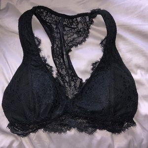Black Lace Racerback Bralette